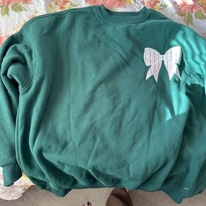 Sunkissed Coconut Green Sweater